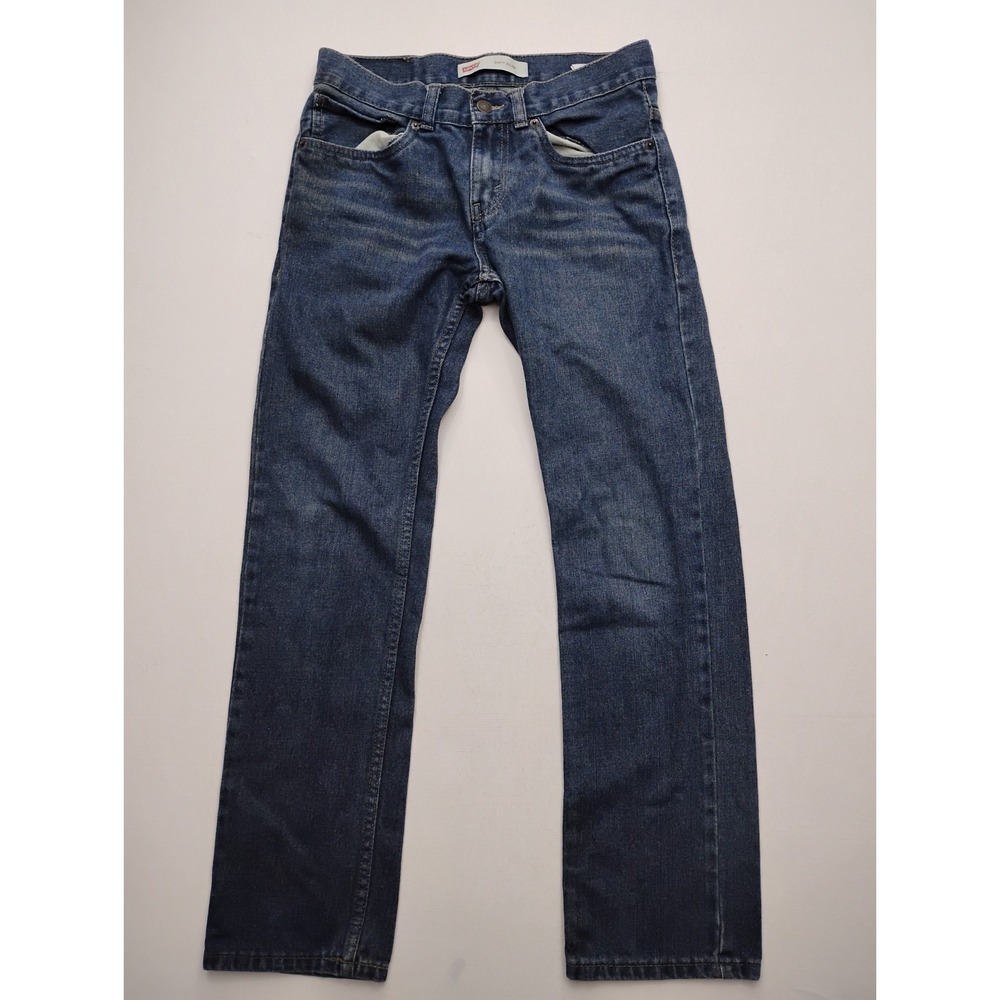 Levi's 511 Boys Straight Blue Denim Jeans‎ 16 REG 28x28